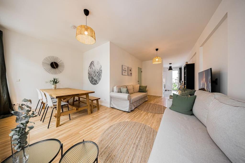 Stylisches Zentrales City-Apartment Mit 2 Balkonen Leipzig Eksteriør billede